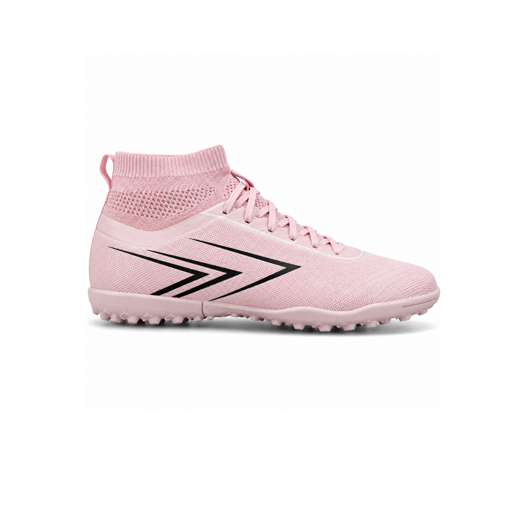 SAIFEINU TF240513 Botines de Fútbol TF color Rosa claro