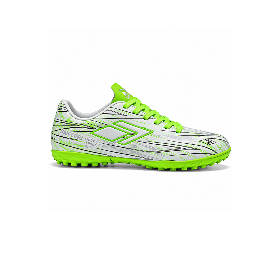 SAIFEINU Cóndor Classic TF TF231202 color Blanco/Verde fluorescente