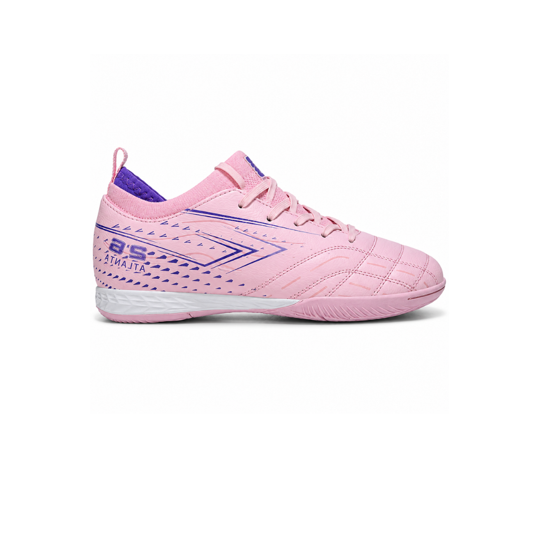 SAIFEINU TF241001 Botines de Fútbol TF Unisex color Rosa claro/Morado